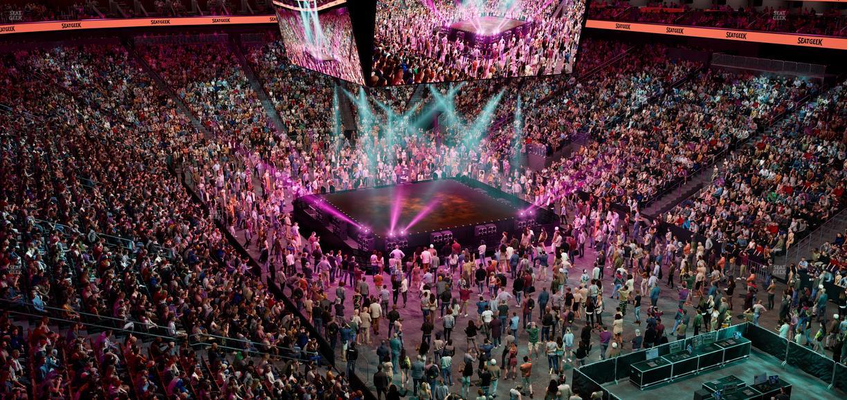 Prudential Center - Section 117 Seat View