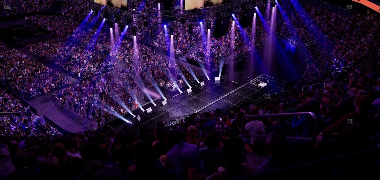 Prudential Center - Section 117 Seat View