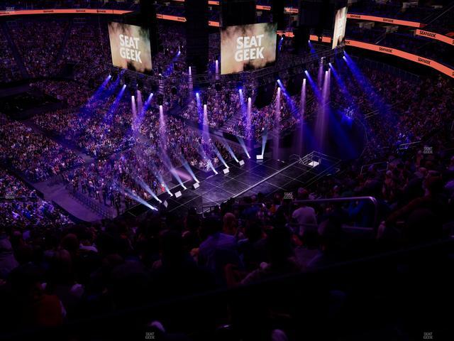 Prudential Center - Section 117 Seat View