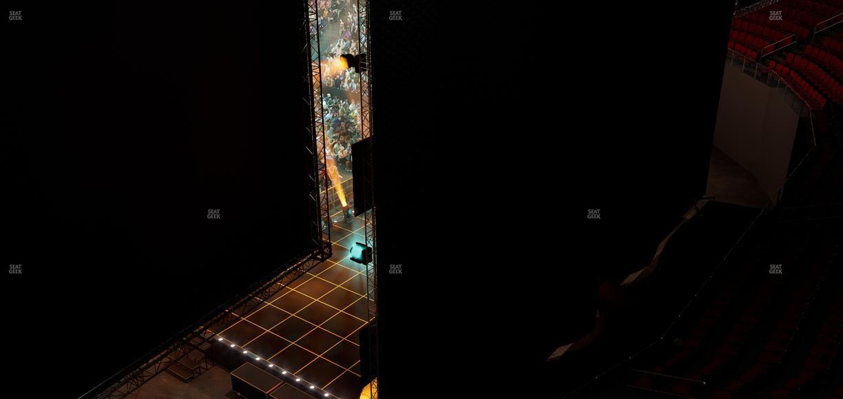 Prudential Center - Section 117 Seat View