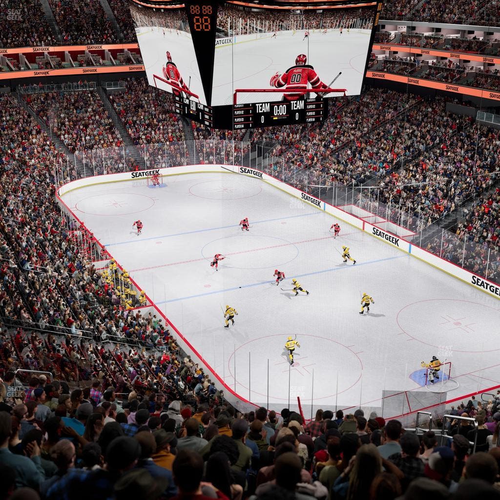 Prudential Center - Section 117 Seat View