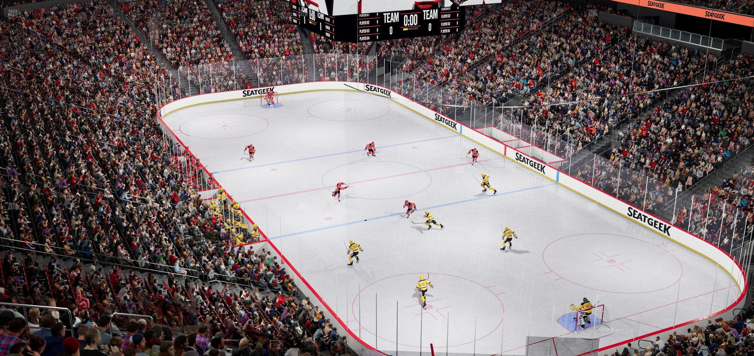 Prudential Center - Section 117 Seat View