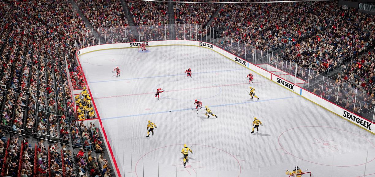 Prudential Center - Section 118 Seat View