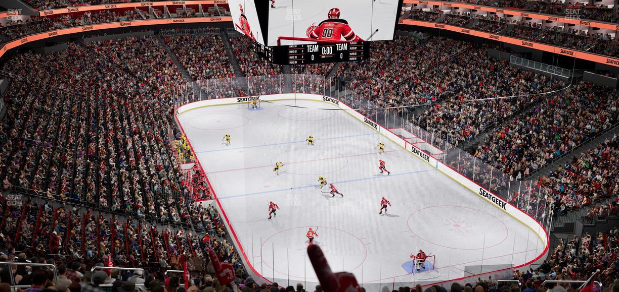 Prudential Center - Section 118 Seat View