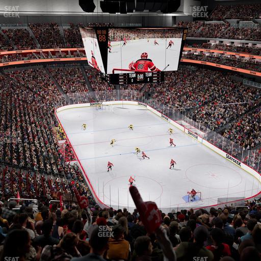 Prudential Center - Section 118 Seat View