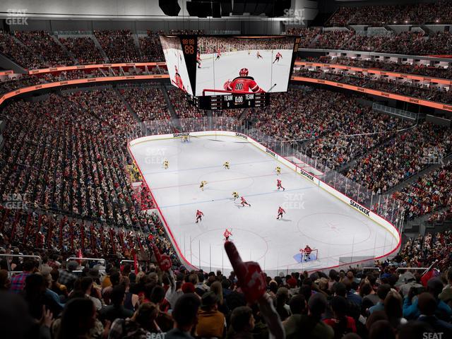 Prudential Center - Section 118 Seat View