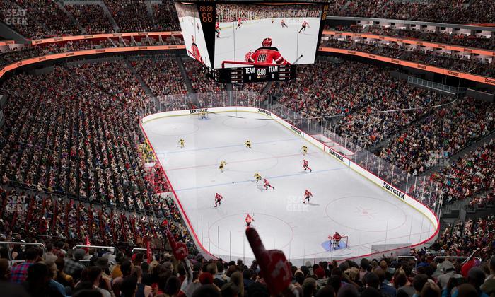 Prudential Center - Section 118 Seat View