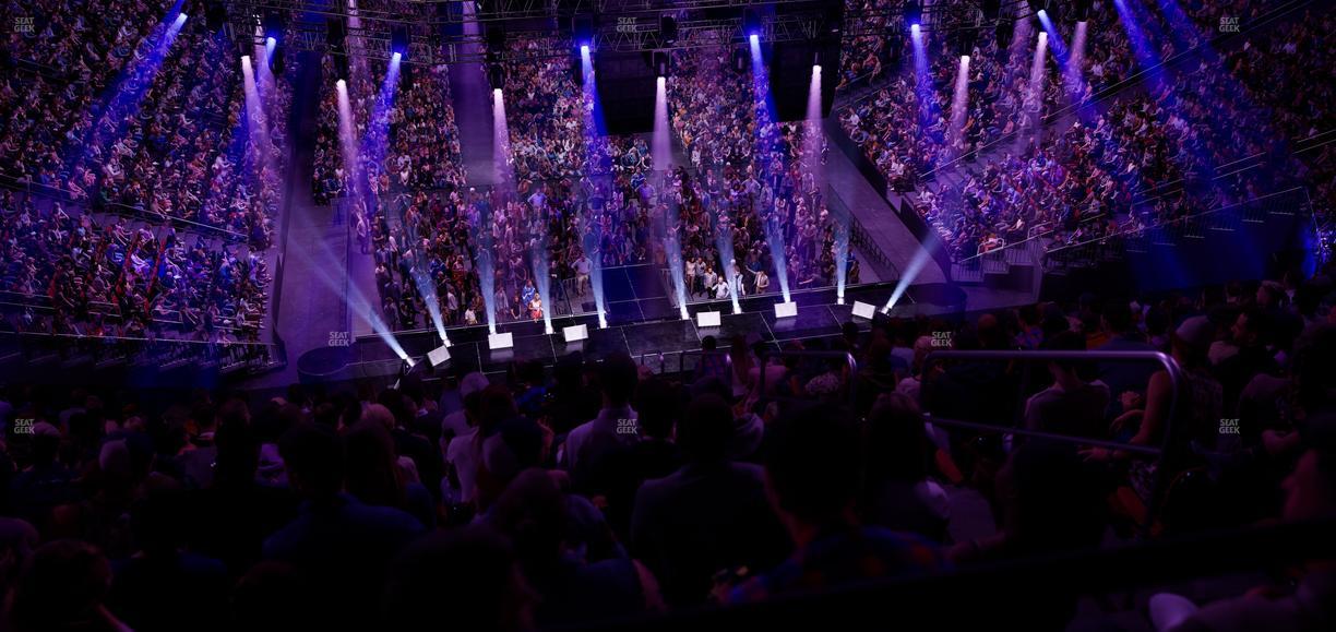 Prudential Center - Section 119 Seat View