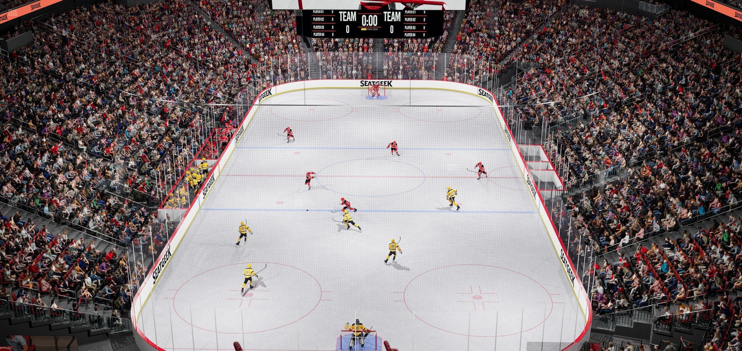 Prudential Center - Section 120 Seat View