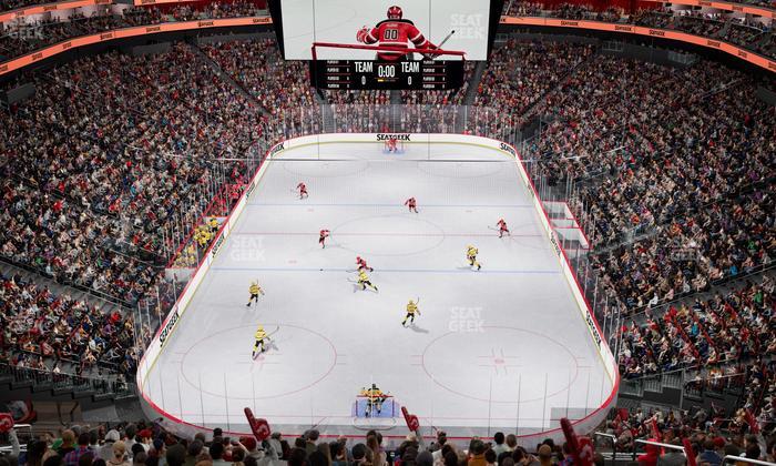 Prudential Center - Section 120 Seat View