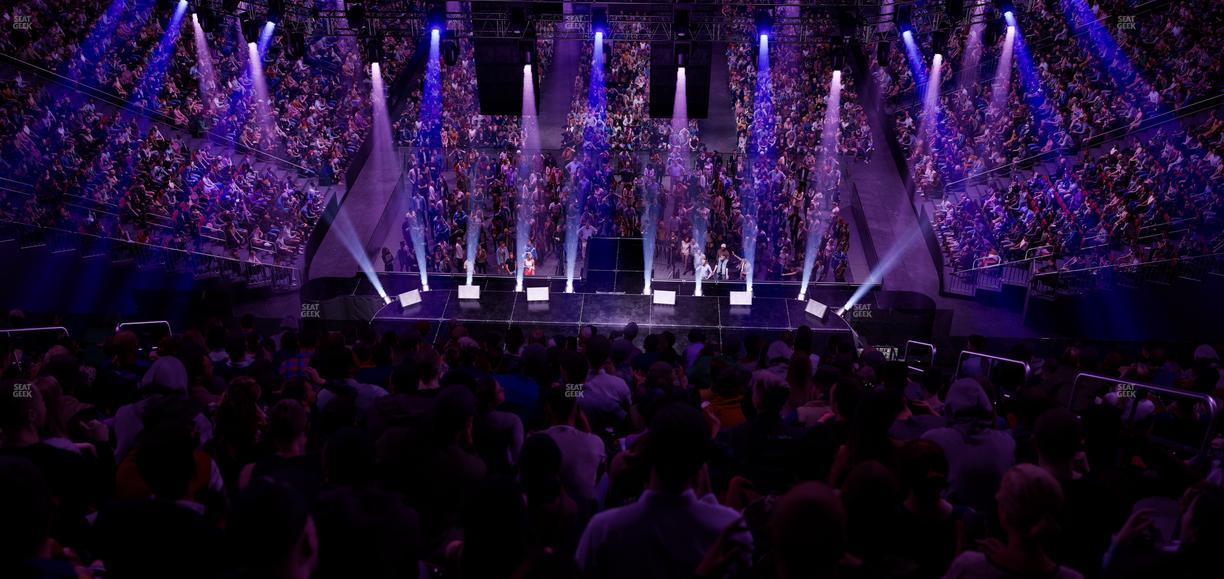 Prudential Center - Section 120 Seat View