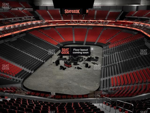 Prudential Center - Section 121 Seat View Prudential Center - Section 121 Seat View