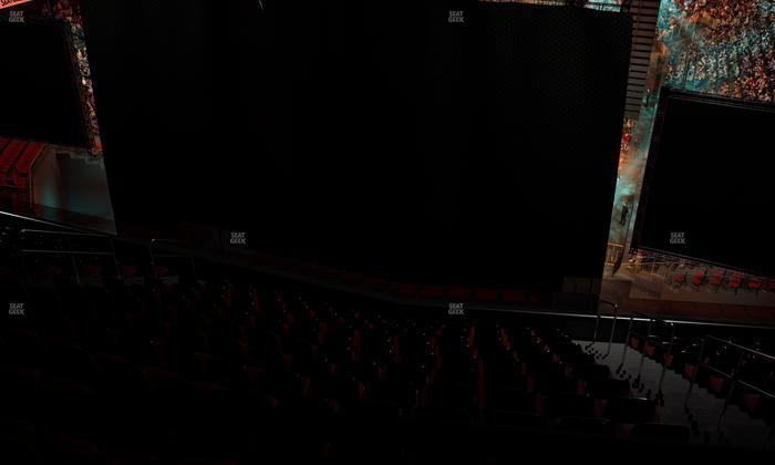 Prudential Center - Section 121 Seat View