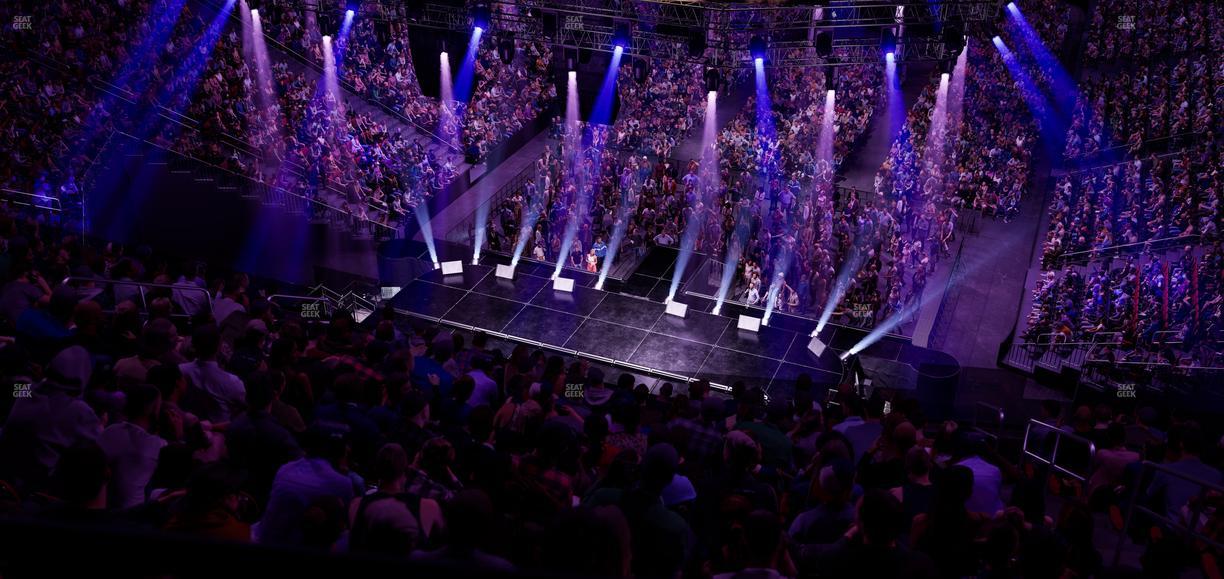 Prudential Center - Section 121 Seat View