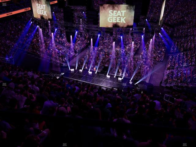 Prudential Center - Section 121 Seat View