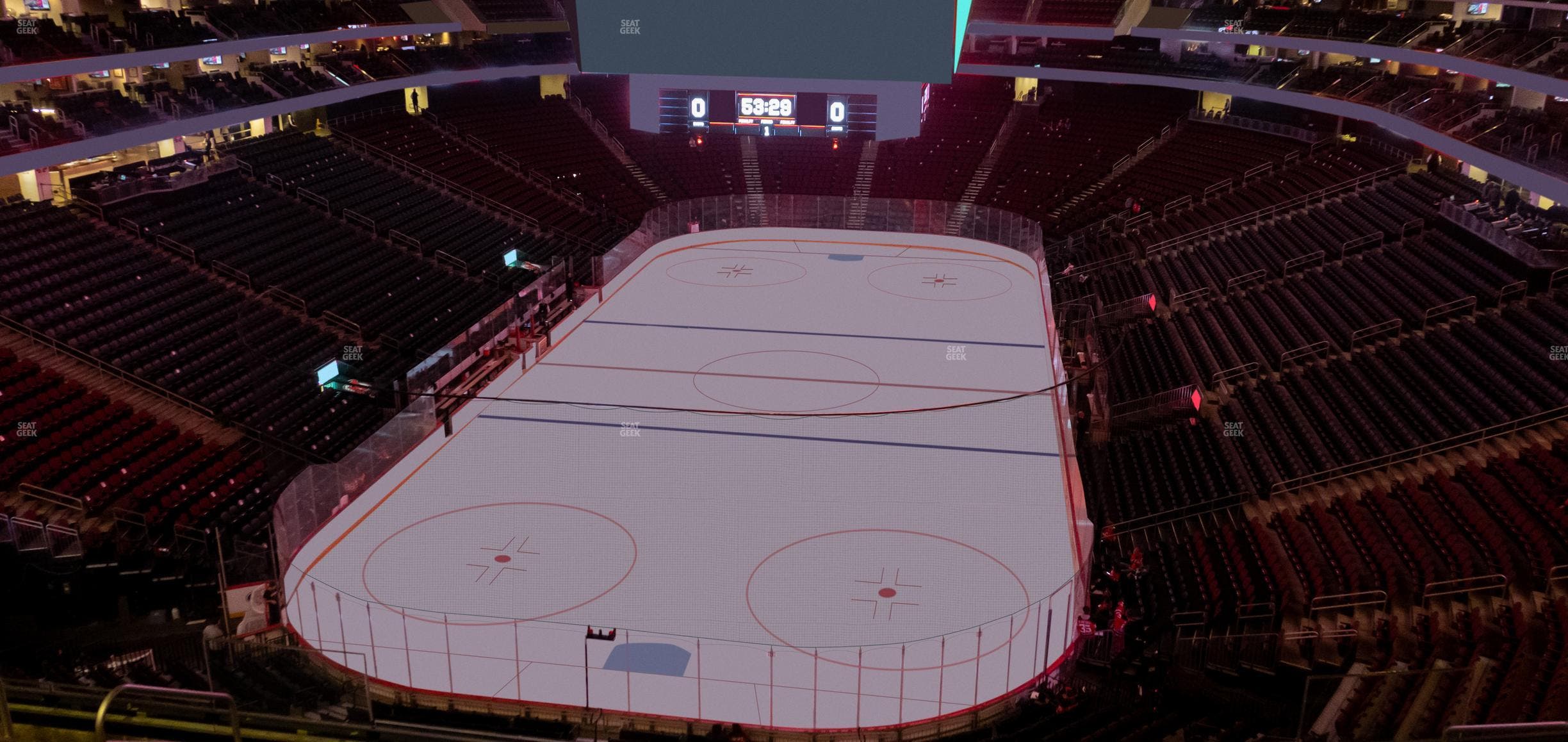Prudential Center - Section 121 Seat View