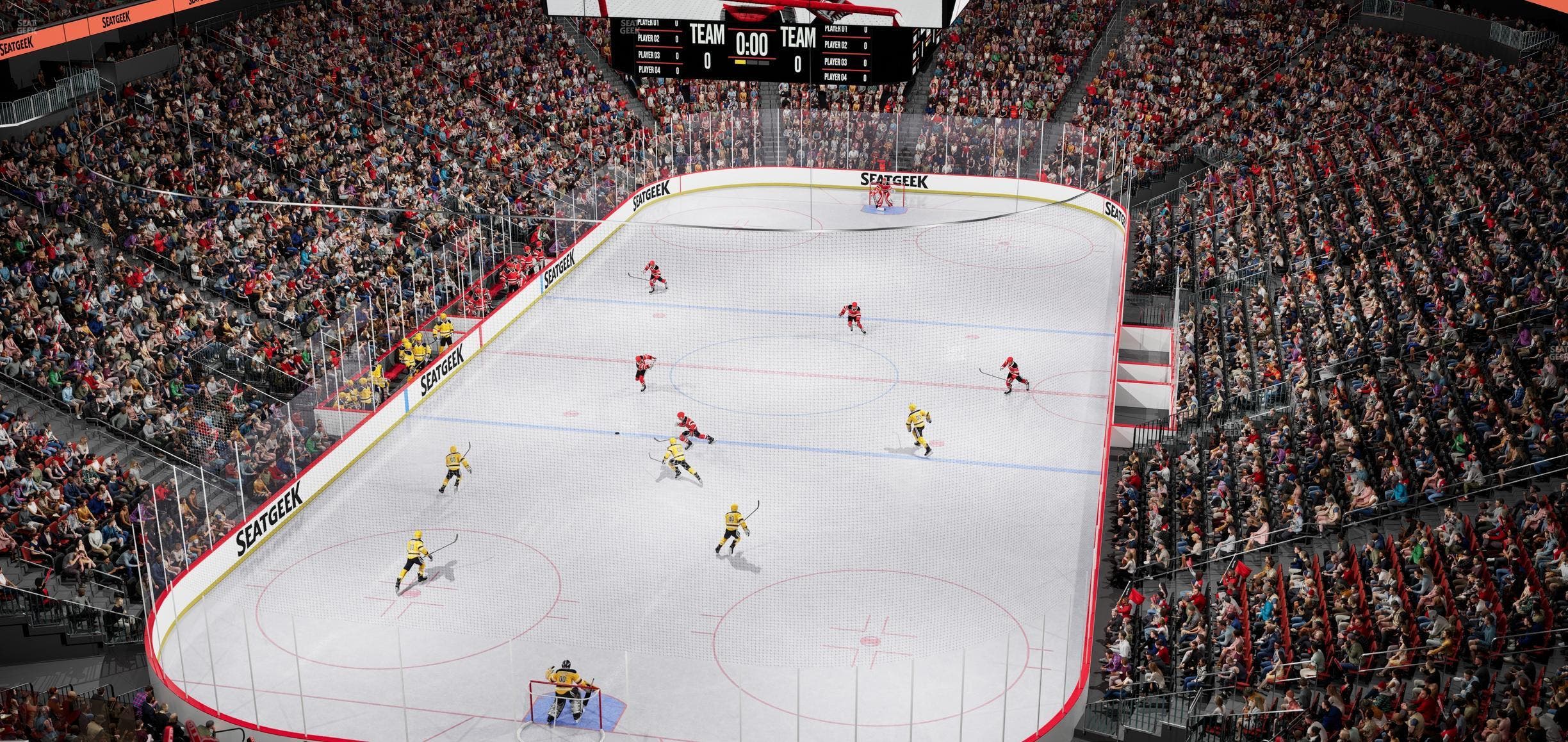 Prudential Center - Section 121 Seat View