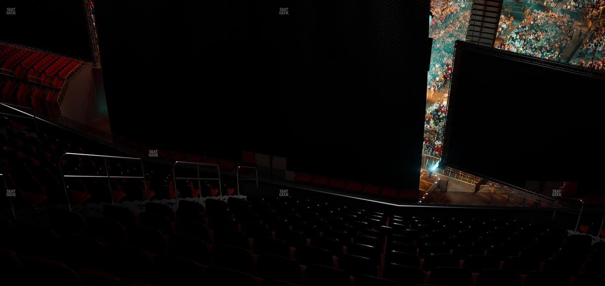 Prudential Center - Section 122 Seat View