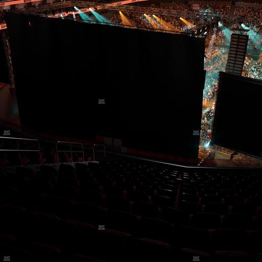 Prudential Center - Section 122 Seat View