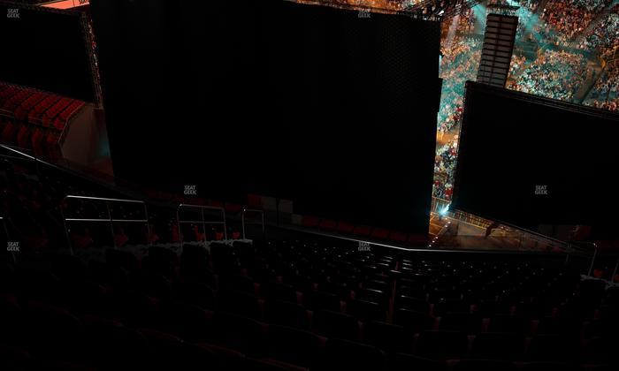 Prudential Center - Section 122 Seat View