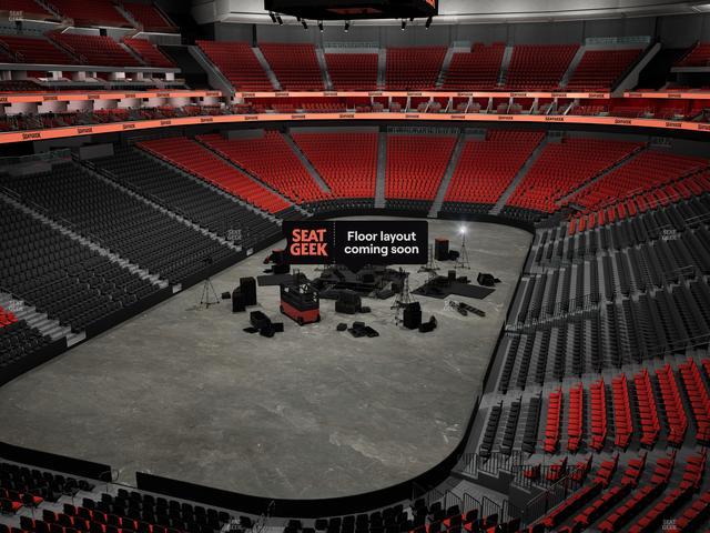 Prudential Center - Section 122 Seat View