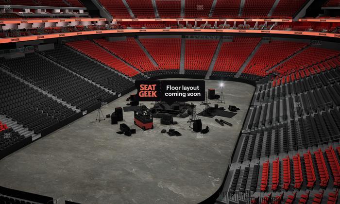 Prudential Center - Section 122 Seat View
