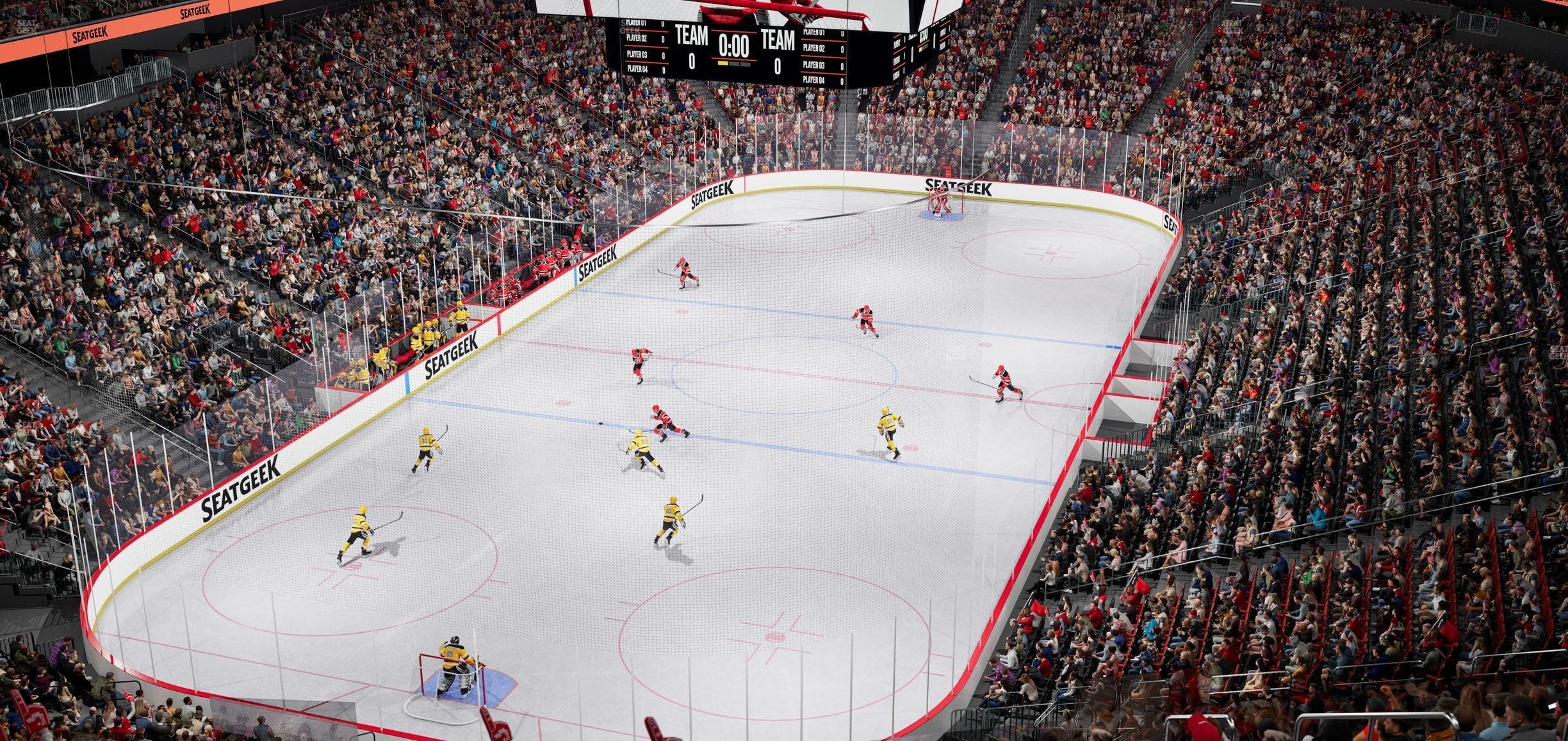 Prudential Center - Section 122 Seat View