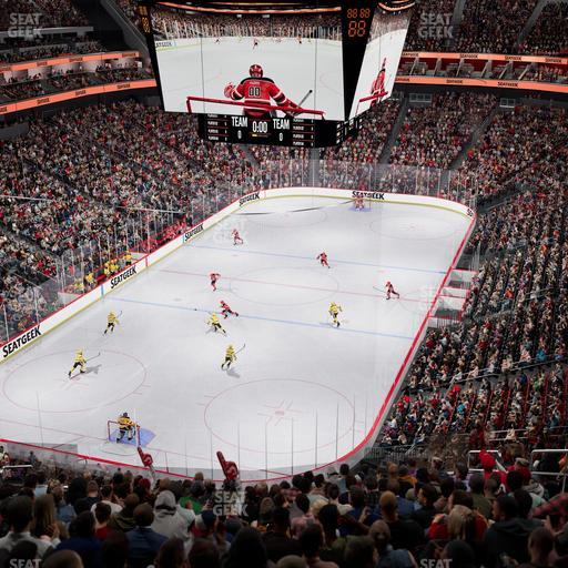 Prudential Center - Section 122 Seat View