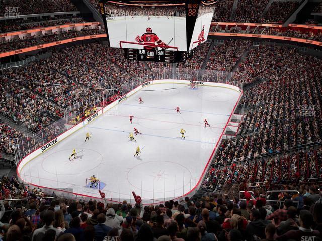 Prudential Center - Section 122 Seat View