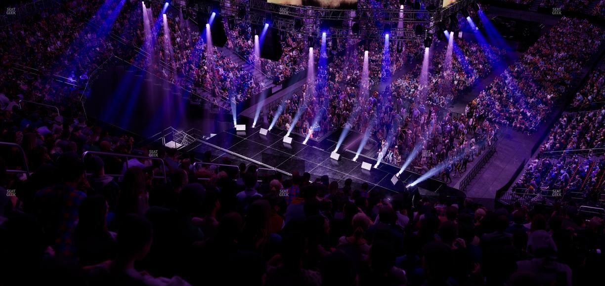 Prudential Center - Section 122 Seat View