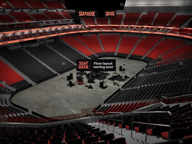 Prudential Center - Section 123 Seat View