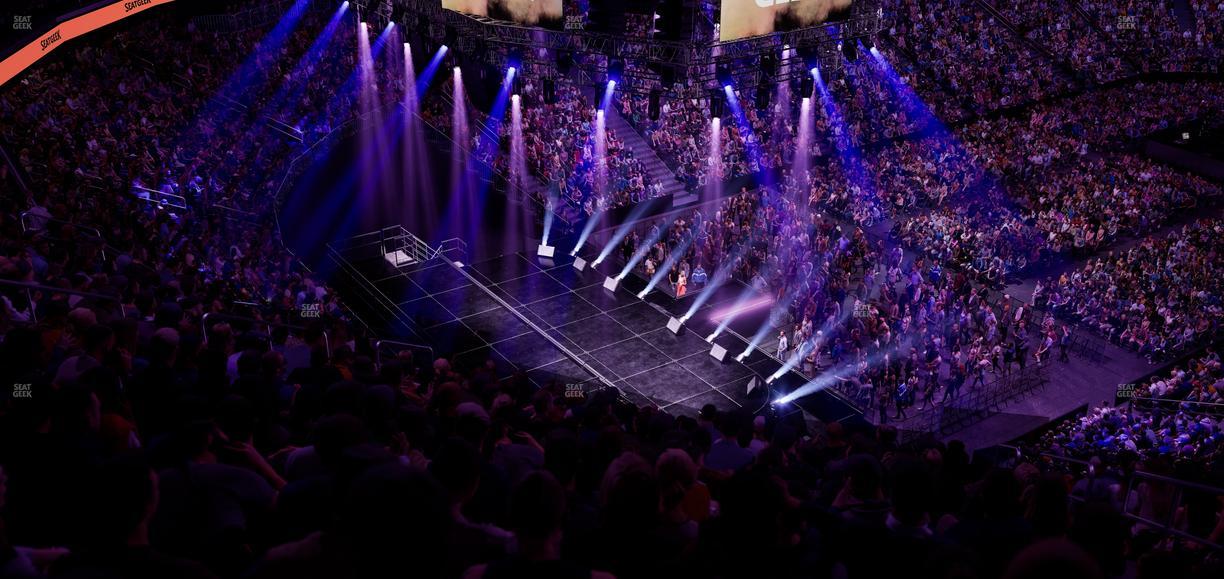 Prudential Center - Section 123 Seat View