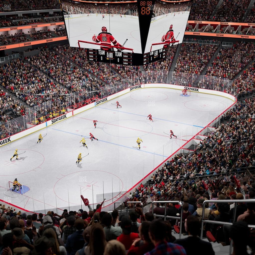Prudential Center - Section 123 Seat View