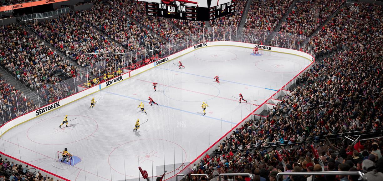 Prudential Center - Section 123 Seat View