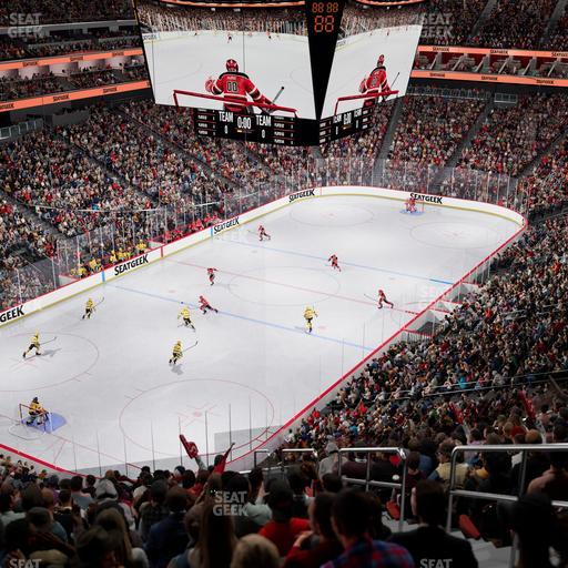 Prudential Center - Section 123 Seat View