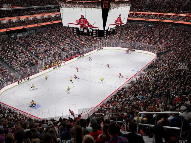 Prudential Center - Section 123 Seat View