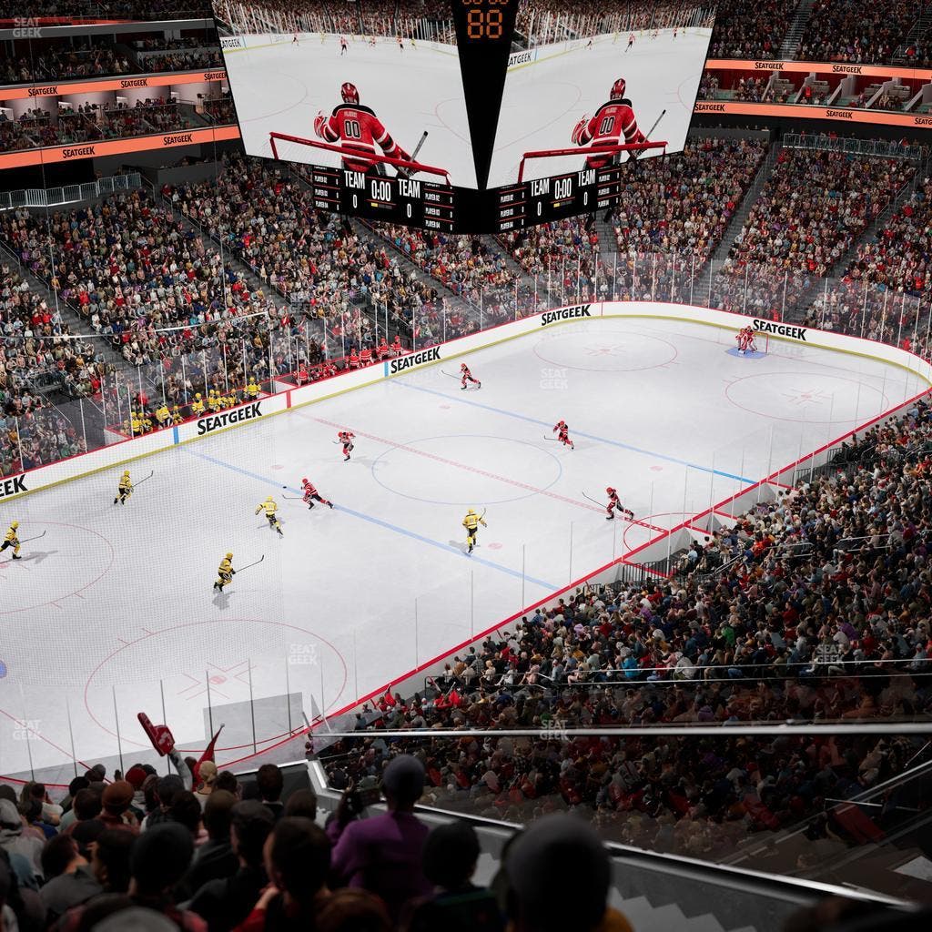 Prudential Center - Section 124 Seat View