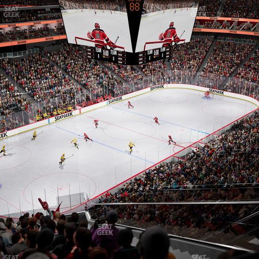 Prudential Center - Section 124 Seat View