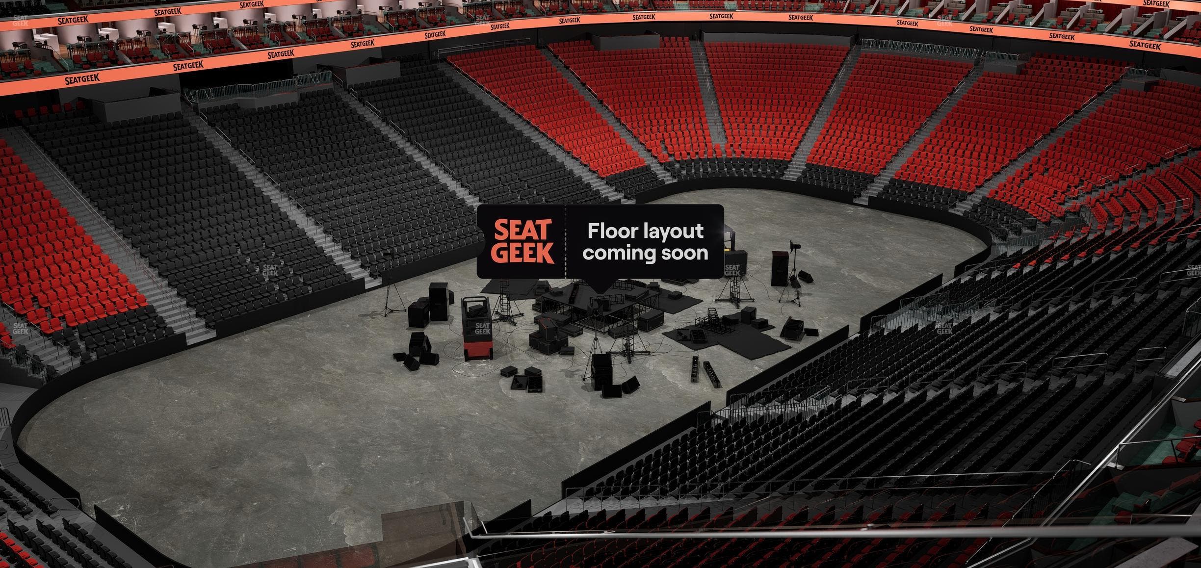 Prudential Center - Section 124 Seat View