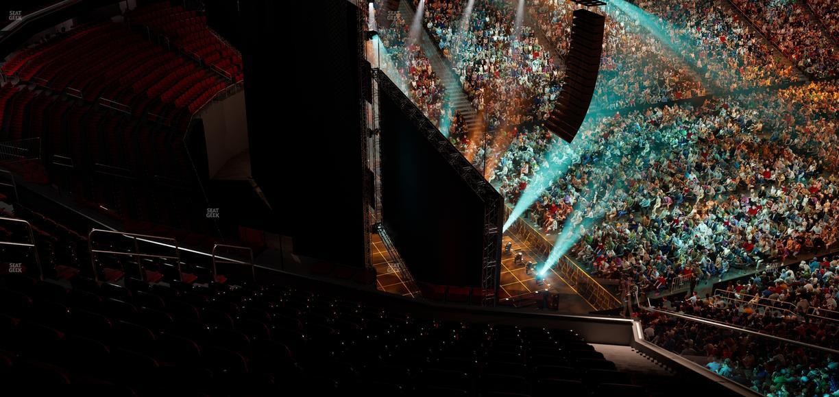 Prudential Center - Section 124 Seat View