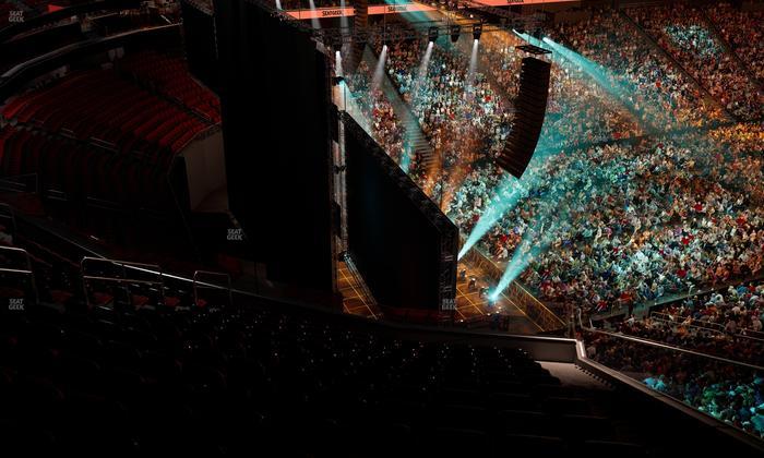 Prudential Center - Section 124 Seat View