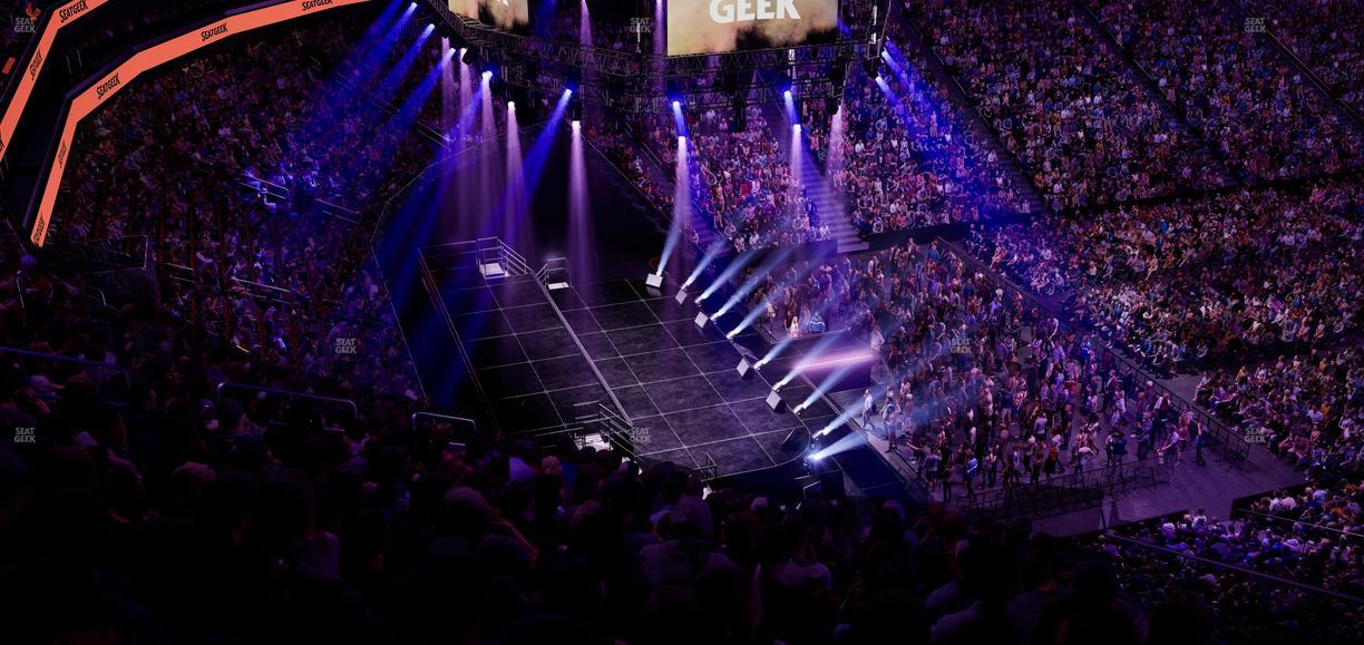 Prudential Center - Section 124 Seat View