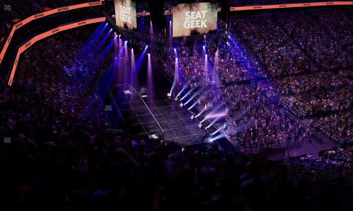 Prudential Center - Section 124 Seat View