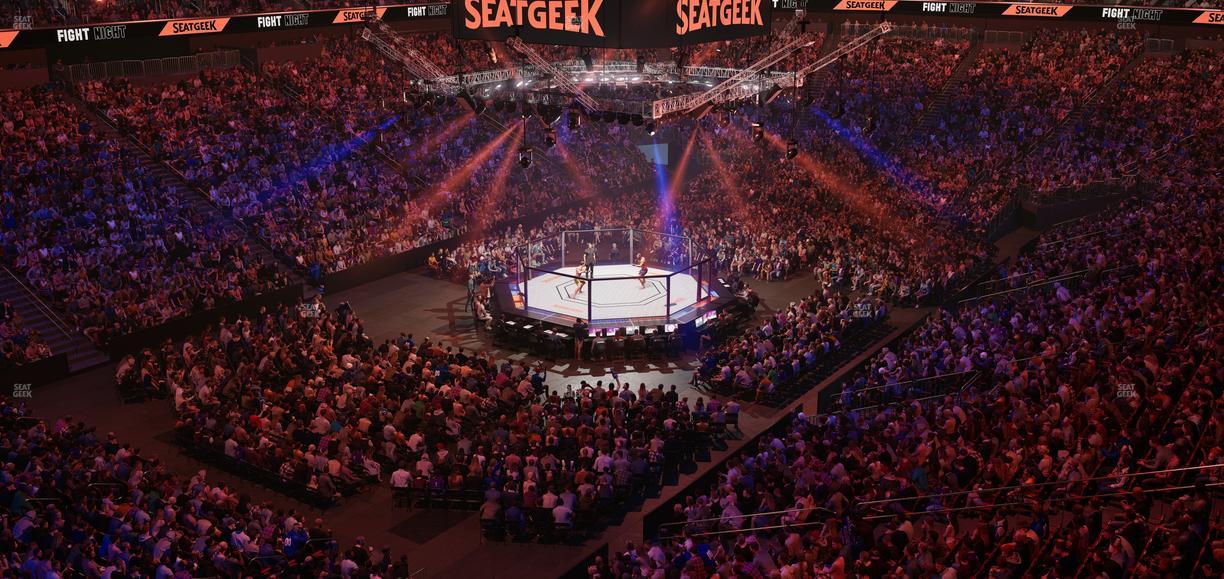 Prudential Center - Section 124 Seat View