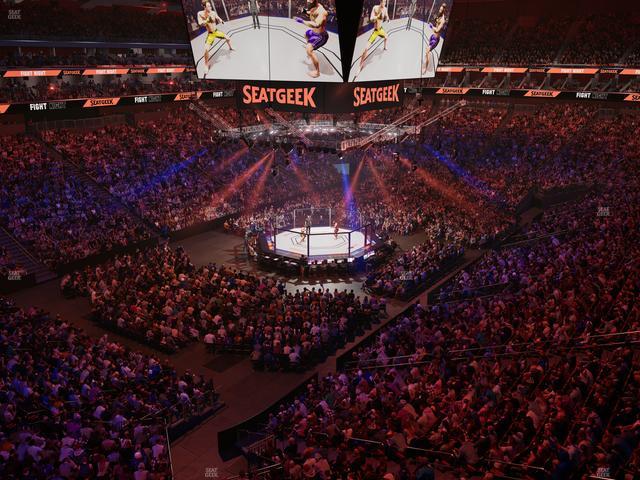Prudential Center - Section 124 Seat View