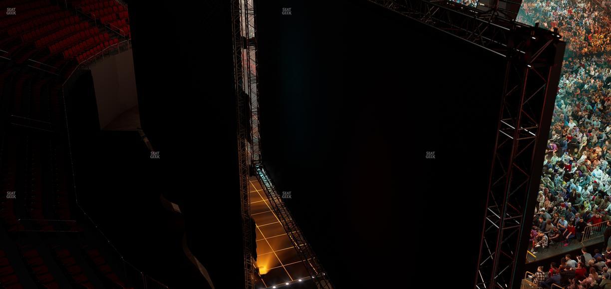 Prudential Center - Section 124 Seat View