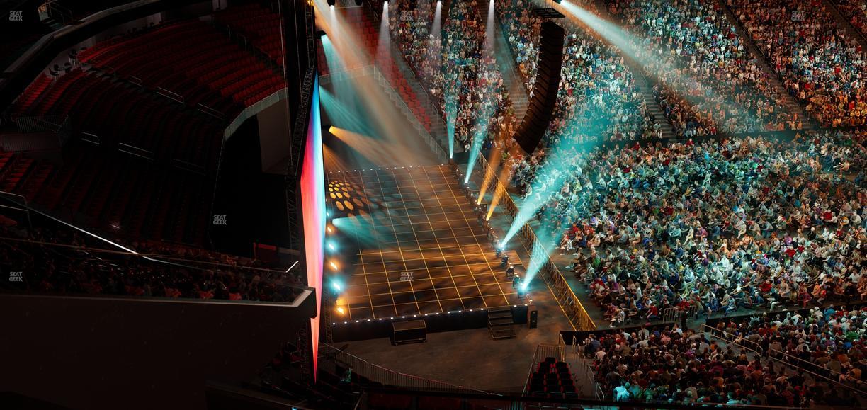 Prudential Center - Section 125 Seat View