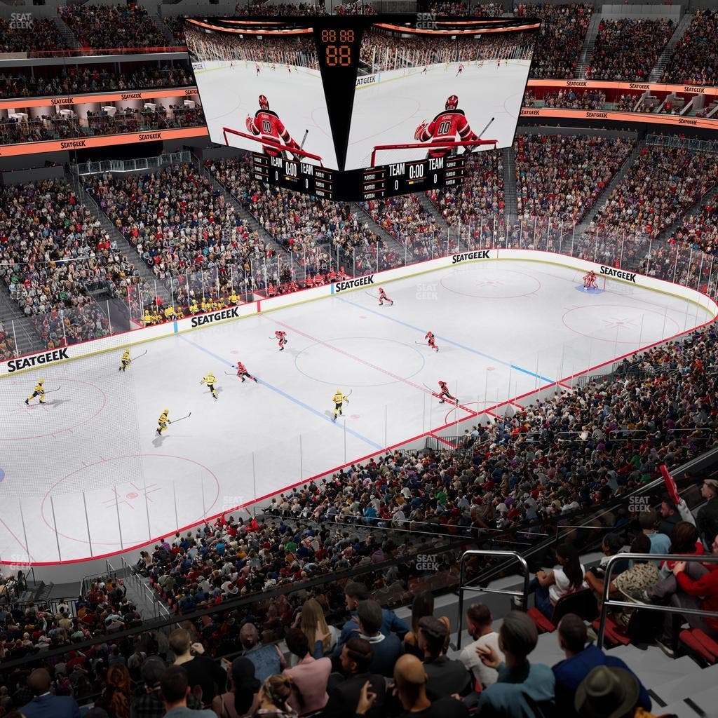 Prudential Center - Section 125 Seat View