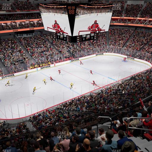 Prudential Center - Section 125 Seat View