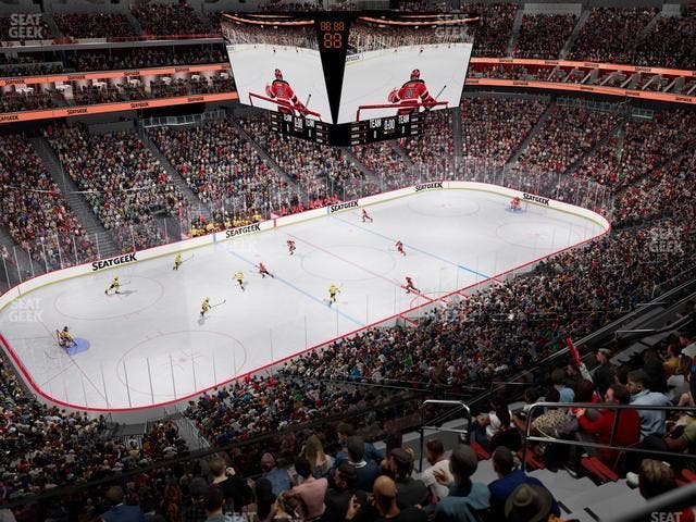 Prudential Center - Section 125 Seat View